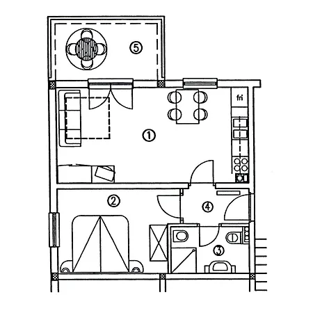 Apartments Flora Premantura Room photo